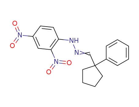 Molecular Structure of 1812-68-6 (1-Phenylcyclopentanecarbaldehyde 2,4-dinitrophenyl hydrazone)