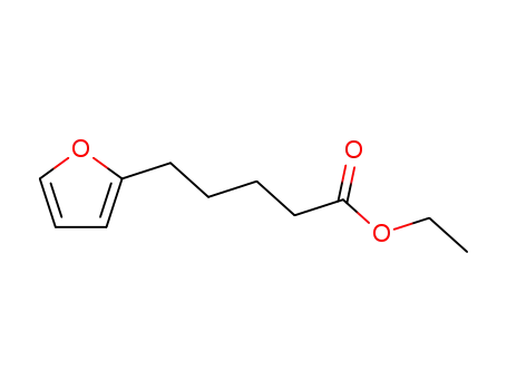 Molecular Structure of 19480-10-5 (2-Furanpentanoic acid, ethyl ester)