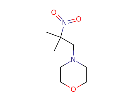 Molecular Structure of 33453-98-4 (N-(2-NITROISOTUTYL)-MORPHOLINE)