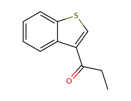 Molecular Structure of 19492-96-7 (3-Propionylbenzo(b)thiophene)
