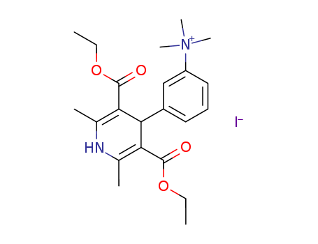 66903-02-4,3-[3,5-bis(ethoxycarbonyl)-2,6-dimethyl-1,4-dihydropyridin-4-yl]-N,N,N-trimethylanilinium iodide,