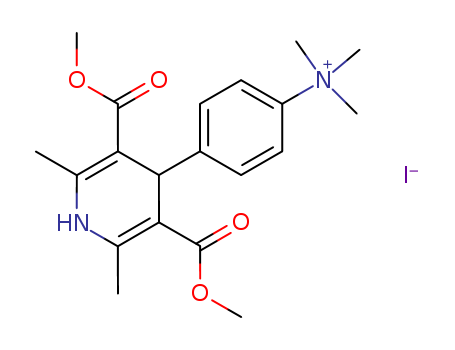 66941-34-2,4-[3,5-bis(methoxycarbonyl)-2,6-dimethyl-1,4-dihydropyridin-4-yl]-N,N,N-trimethylanilinium iodide,