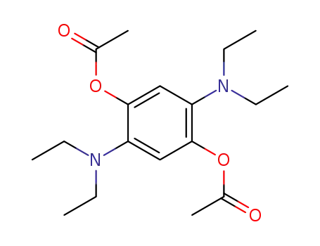 2,5-bis(diethylamino)benzene-1,4-diyl diacetate