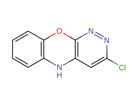 3-chloro-5<i>H</i>-benzo[<i>b</i>]pyridazino[4,3-<i>e</i>][1,4]oxazine