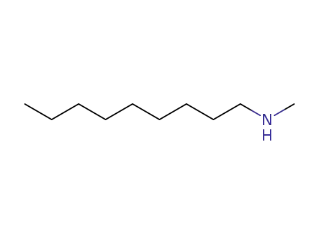 Molecular Structure of 39093-27-1 (N-METHYL N-NONYLAMINE)