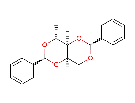 Molecular Structure of 5348-89-0 ((2R)-4-methyl-2,6-diphenyltetrahydro[1,3]dioxino[5,4-d][1,3]dioxine (non-preferred name))