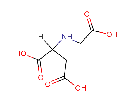 Molecular Structure of 56375-41-8 (Aspartic acid, N-(carboxymethyl)-)