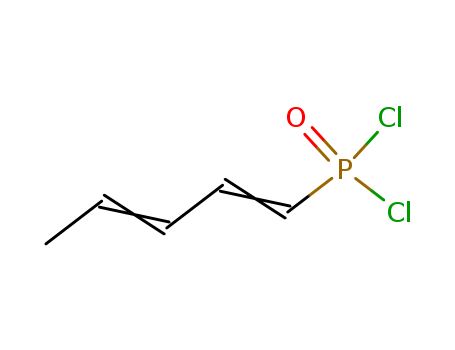 Molecular Structure of 4981-25-3 (Phosphonic dichloride, 1,3-pentadienyl-)