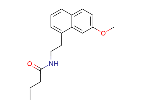 Butanamide,N-[2-(7-methoxy-1-naphthalenyl)ethyl]-