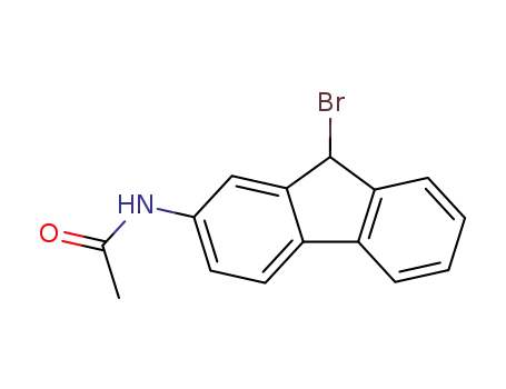 Molecular Structure of 6296-14-6 (N-(9-bromo-9H-fluoren-2-yl)acetamide)