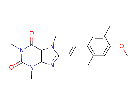 (E)-8-(4-METHOXY-2,5-DIMETHYLSTYRYL)CAFFEINECAS