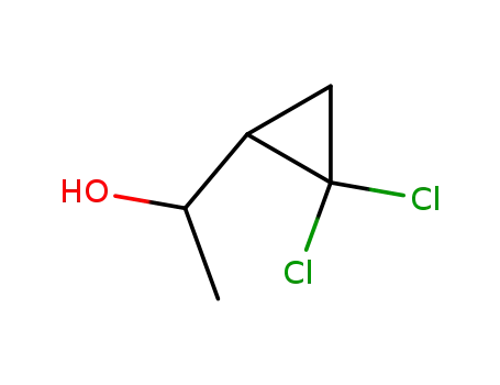 Molecular Structure of 61971-72-0 (Cyclopropanemethanol, 2,2-dichloro-a-methyl-)
