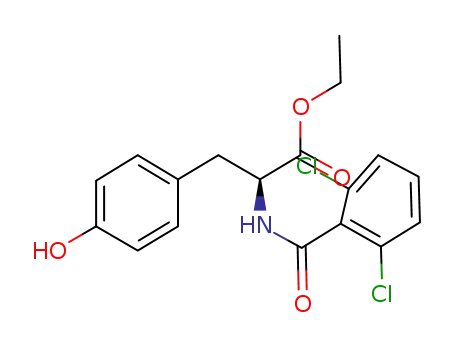 L-Tyrosine, N-(2,6-dichlorobenzoyl)-, ethyl ester