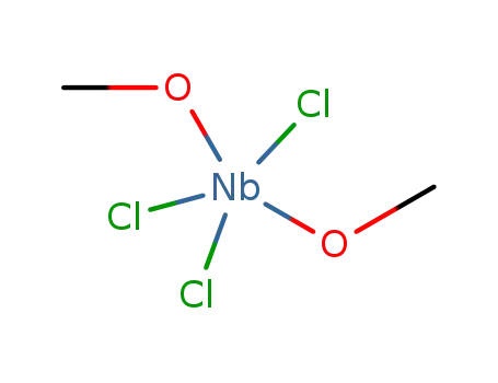 Molecular Structure of 91846-25-2 (trichlorodimethoxyniobium(V))