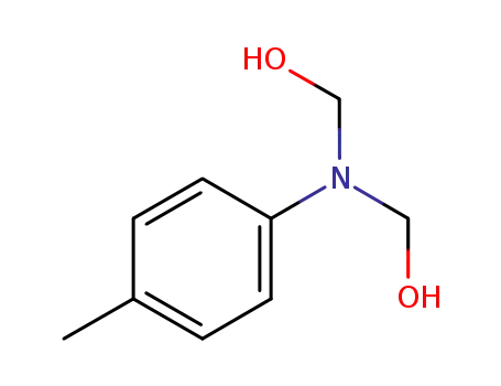 Molecular Structure of 733045-96-0 (Methanol, [(4-methylphenyl)imino]bis- (9CI))