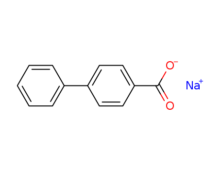 Molecular Structure of 17264-58-3 ([1,1'-Biphenyl]-4-carboxylic acid, sodium salt)