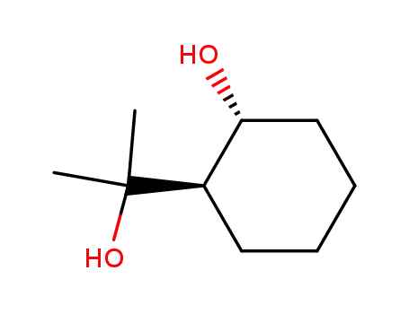 Molecular Structure of 1040363-82-3 ((1R,2R)-2-(1'-hydroxy-1'-methyl-ethyl)-1-cyclohexanol)