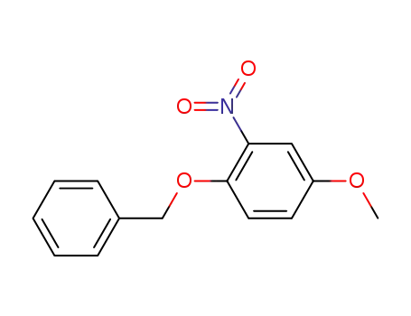 Molecular Structure of 82780-78-7 (4-Methoxy-2-nitro-1-(phenylmethoxy)benzene)