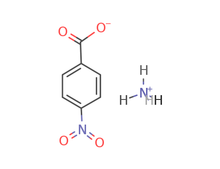 Benzoic acid, 4-nitro-,ammonium salt (1:1)