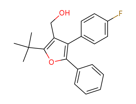 3-Furanmethanol, 2-(1,1-dimethylethyl)-4-(4-fluorophenyl)-5-phenyl-