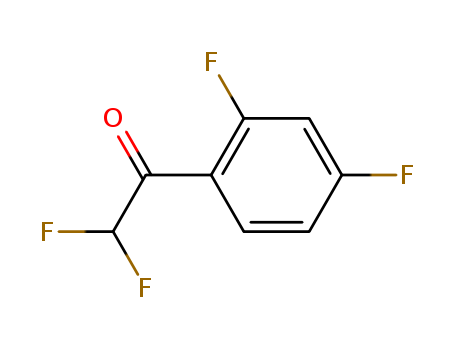 Molecular Structure of 1978-22-9 (Ethanone, 1-(2,4-difluorophenyl)-2,2-difluoro-)