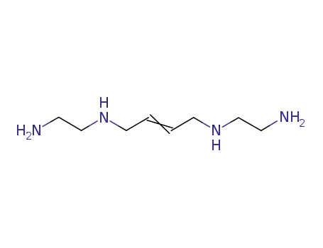Molecular Structure of 79462-90-1 (2-Butene-1,4-diamine, N,N'-bis(2-aminoethyl)-)
