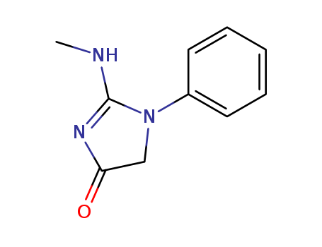 4H-Imidazol-4-one, 1,5-dihydro-2-(methylamino)-1-phenyl-