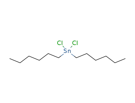 Molecular Structure of 2767-41-1 (DI-N-HEXYLTINDICHLORIDE)