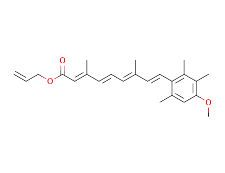 9-(4-methoxy-2,3,6-trimethyl-phenyl)-3,7-dimethyl-nona-2,4,6,8-tetraen-1-oic acid allyl ester