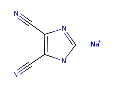 Molecular Structure of 105754-33-4 (1H-Imidazole-4,5-dicarbonitrile, sodium salt)