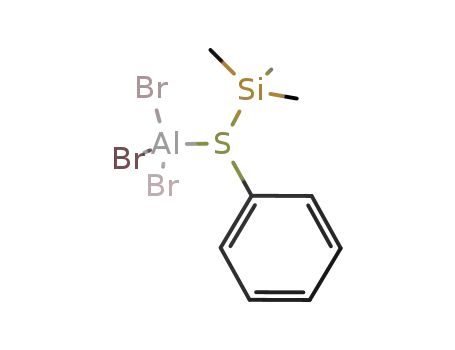 Molecular Structure of 112908-16-4 (aluminium tribromide*trimethylsilyl phenyl sulphide)