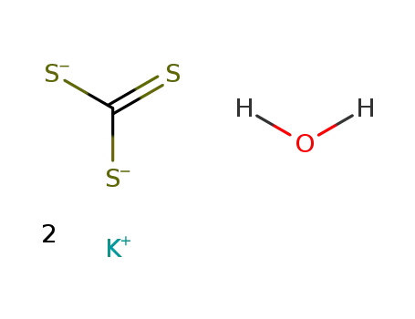 Molecular Structure of 19086-12-5 (POTASSIUM TRITHIOCARBONATE MONOHYDRATE)