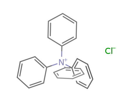 Molecular Structure of 10237-24-8 (Benzenaminium, N,N,N-triphenyl-, chloride)