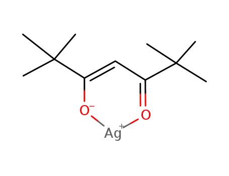 Molecular Structure of 79827-25-1 (2,2,6,6-TETRAMETHYL-3,5-HEPTANEDIONATO SILVER (I))