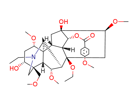 110011-77-3,ACOFORESTININE,8-O-Ethylyunaconitine;Acoforestinine