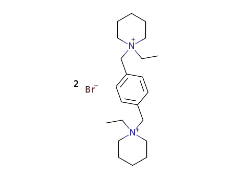 Piperidinium,1,1'-[1,4-phenylenebis(methylene)]bis[1-ethyl-, dibromide (9CI)