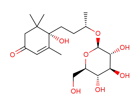 (6S,9S)-6,9-dihydroxymegastiman-4-megastigmen-3-one-9-O-β-D-glucopyranoside