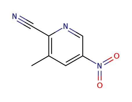 2-Pyridinecarbonitrile,3-methyl-5-nitro-