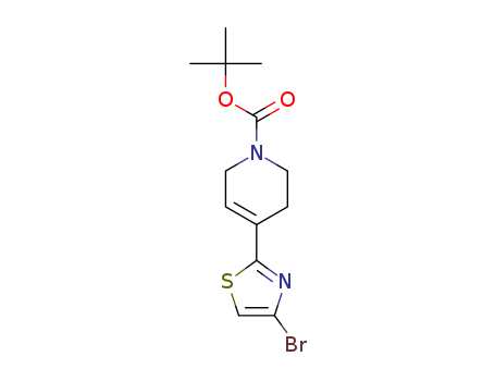 tert-butyl 4-(4-bromothiazol-2-yl)-5,6-dihydropyridine-1(2H)-carboxylate