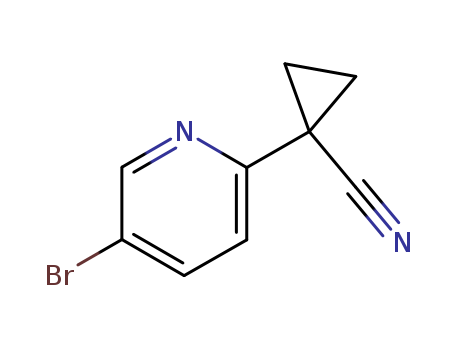 1-(5-BROMOPYRIDIN-2-YL)CYCLOPROPANECARBONITRILE