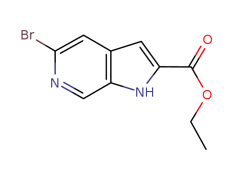 ethyl 5-bromo-1H-pyrrolo
[2,3-c]pyridine-2-carboxylate