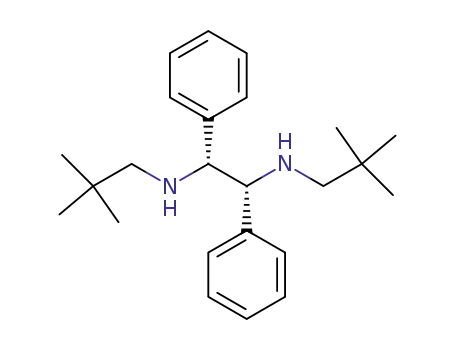 Molecular Structure of 577974-08-4 (1,2-Ethanediamine, N,N'-bis(2,2-dimethylpropyl)-1,2-diphenyl-,
(1R,2R)-)