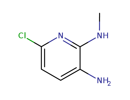 2,3-PYRIDINEDIAMINE, 6-CHLORO-N2-METHYL-