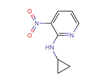 N2-Cyclopropyl-3-nitropyridin-2-amine , 97%
