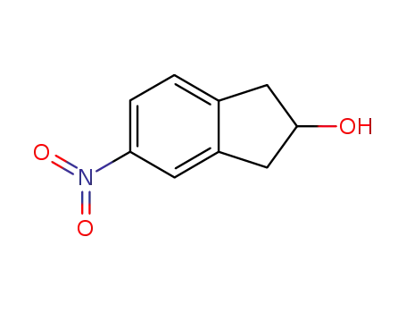 Molecular Structure of 16513-67-0 (2-HYDROXY-5-NITROINDANE)