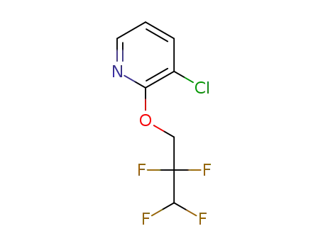 Molecular Structure of 1355067-32-1 (3-chloro-2-(2,2,3,3-tetrafluoropropyl)pyridine)