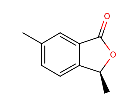 Molecular Structure of 1193731-74-6 ((S)-3,6-dimethylisobenzofuran-1(3H)-one)
