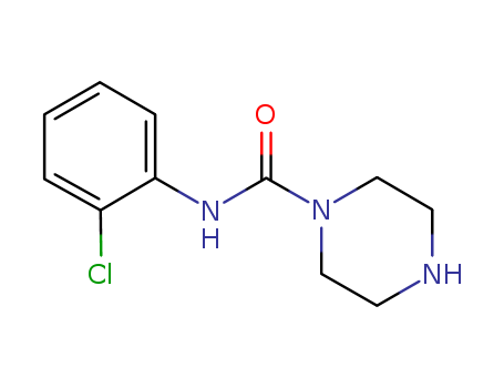 PIPERAZINE-1-CARBOXYLIC ACID (2-CHLORO-PHENYL)-AMIDE