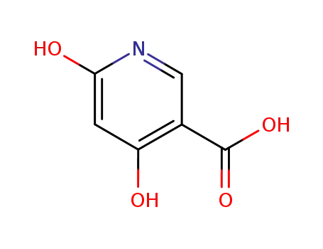 Molecular Structure of 5466-62-6 (4,6-Dihydroxynicotinic acid)