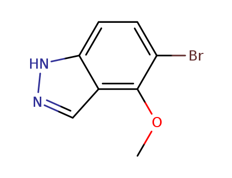 1H-Indazole, 5-bromo-4-methoxy-